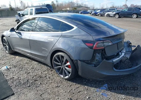 2020 Tesla Model 3 from USA, damaged, VIN 5YJ3E1ECXLF736151